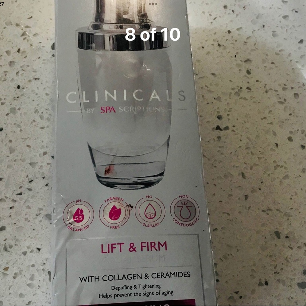 Spa Scriptions Clinicals Lift & Firm Serum - Silver
